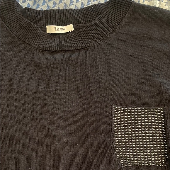 Peserico women Black Sweater - Picture 1 of 5